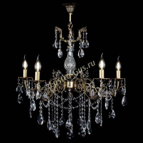 Люстра бронзовая Кассандра Алфея №5/1 звездочка в Кирове Гусь Хрустальный