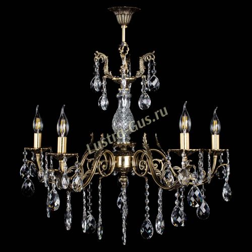 Люстра бронзовая Кассандра Алфея №5/2 баден в Кирове Гусь Хрустальный