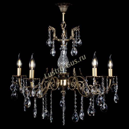 Люстра бронзовая Кассандра Алфея №5/2 баден в Кирове Гусь Хрустальный