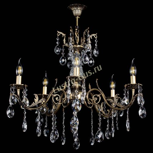 Люстра бронзовая Кассандра Алфея №5/2 баден в Кирове Гусь Хрустальный