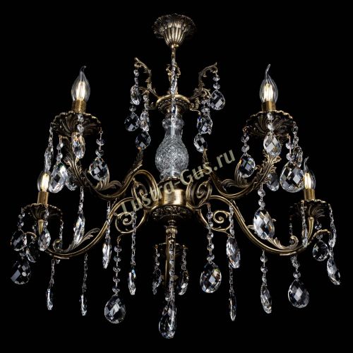 Люстра бронзовая Кассандра Алфея №5/2 баден в Кирове Гусь Хрустальный
