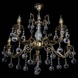 Люстра бронзовая Кассандра Алфея №5/2 шар в Кирове