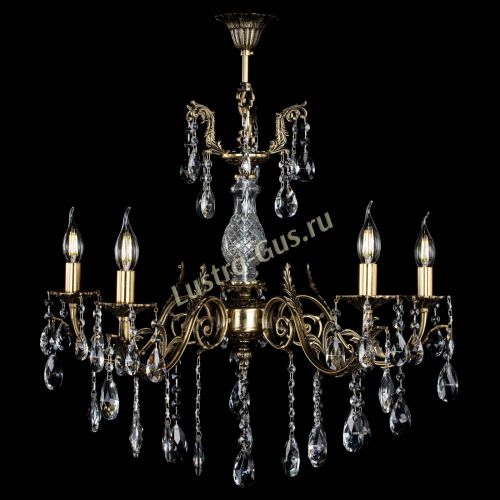 Люстра бронзовая Кассандра Алфея №5/2 журавлик в Кирове Гусь Хрустальный