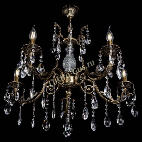 Люстра бронзовая Кассандра Алфея №5/2 журавлик в Кирове Гусь Хрустальный