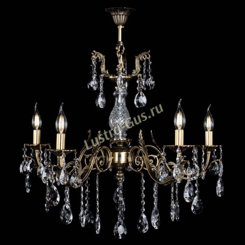 Люстра бронзовая Кассандра Алфея №5/2 звездочка в Кирове Гусь Хрустальный