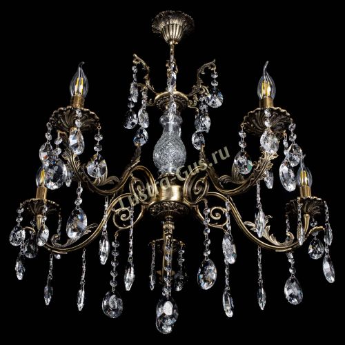 Люстра бронзовая Кассандра Алфея №5/2 звездочка в Кирове Гусь Хрустальный