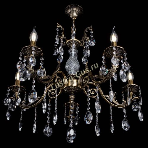 Люстра бронзовая Кассандра Алфея №5/2 звездочка в Кирове Гусь Хрустальный