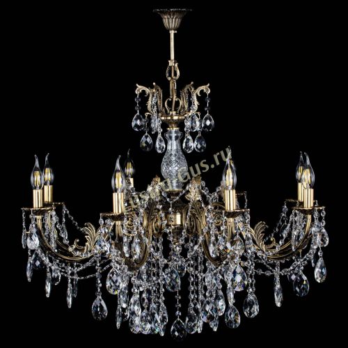 Люстра бронзовая Кассандра Алфея №8/1 баден в Кирове Гусь Хрустальный
