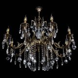 Люстра бронзовая Кассандра Алфея №8/2 звездочка в Кирове