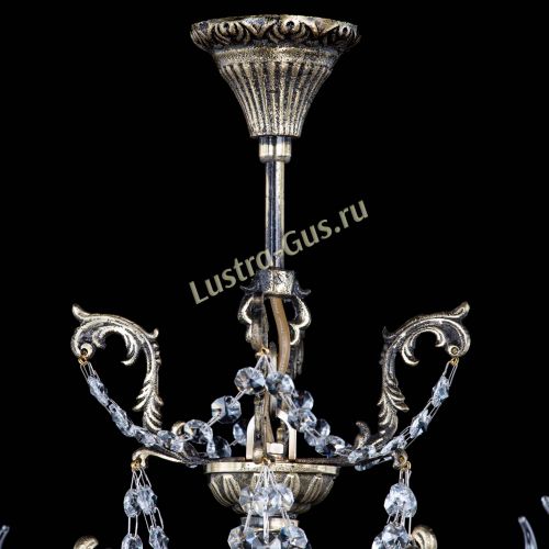 Люстра бронзовая Матильда №4 Лучик в Кирове Гусь Хрустальный