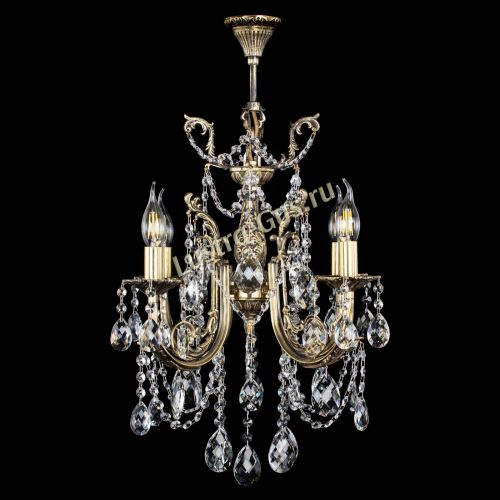 Люстра бронзовая Матильда №4 Баден в Кирове Гусь Хрустальный