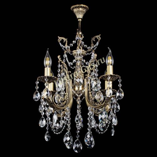 Люстра бронзовая Матильда №4 Баден в Кирове Гусь Хрустальный