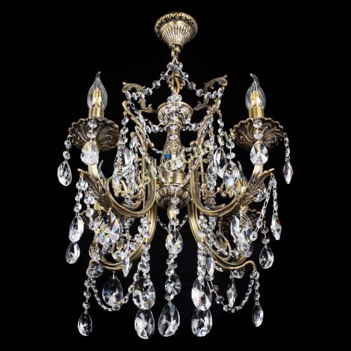 Люстра бронзовая Матильда №4 Лучик в Кирове Гусь Хрустальный