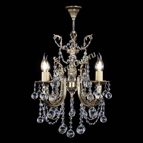 Люстра бронзовая Матильда №4 Шар в Кирове Гусь Хрустальный