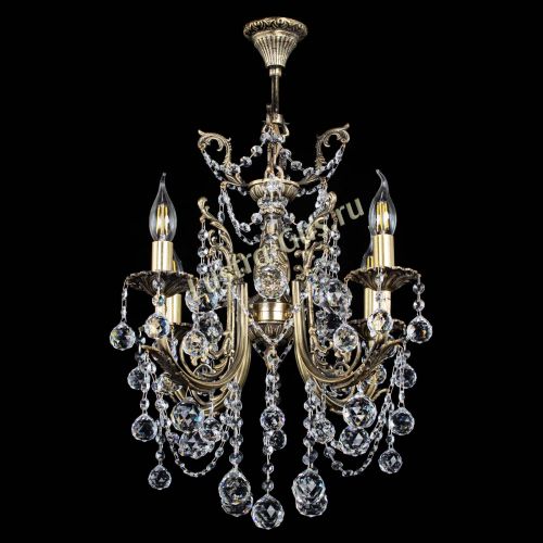 Люстра бронзовая Матильда №4 Шар в Кирове Гусь Хрустальный