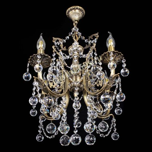 Люстра бронзовая Матильда №4 Шар в Кирове Гусь Хрустальный