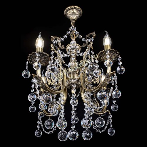 Люстра бронзовая Матильда №4 Шар в Кирове Гусь Хрустальный