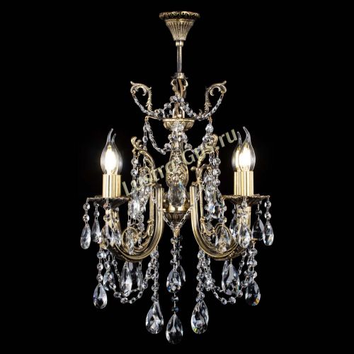 Люстра бронзовая Матильда №4 Журавлик в Кирове Гусь Хрустальный