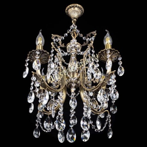 Люстра бронзовая Матильда №4 Журавлик в Кирове Гусь Хрустальный