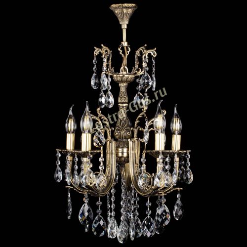 Люстра бронзовая Матильда №5/2 Баден в Кирове Гусь Хрустальный