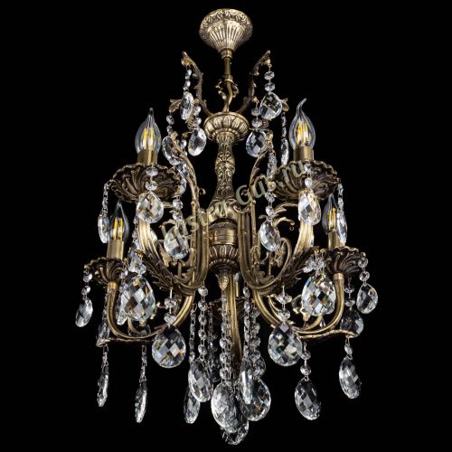 Люстра бронзовая Матильда №5/2 Баден в Кирове Гусь Хрустальный