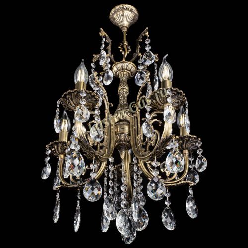 Люстра бронзовая Матильда №5/2 Баден в Кирове Гусь Хрустальный