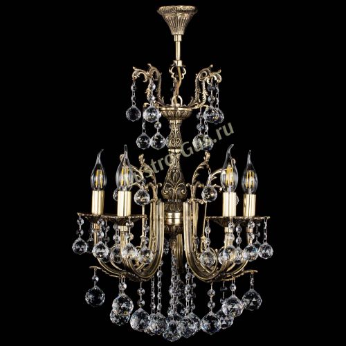 Люстра бронзовая Матильда №5/2 Шар в Кирове Гусь Хрустальный