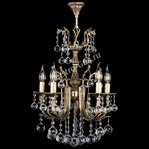 Люстра бронзовая Матильда №5/2 Шар в Кирове Гусь Хрустальный