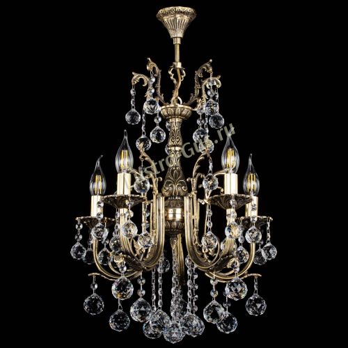 Люстра бронзовая Матильда №5/2 Шар в Кирове Гусь Хрустальный