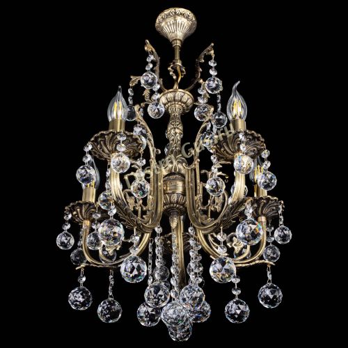 Люстра бронзовая Матильда №5/2 Шар в Кирове Гусь Хрустальный