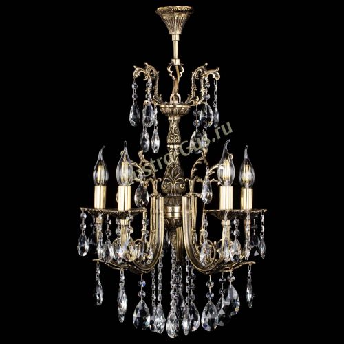 Люстра бронзовая Матильда №5/2 Журавлик в Кирове Гусь Хрустальный