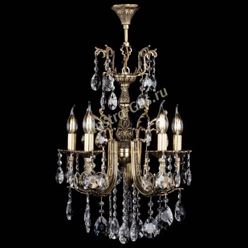 Люстра бронзовая Матильда №5/2 Звездочка в Кирове Гусь Хрустальный