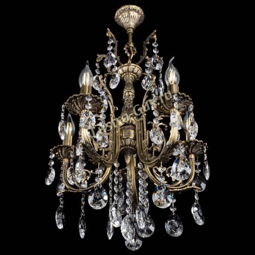 Люстра бронзовая Матильда №5/2 Звездочка в Кирове Гусь Хрустальный