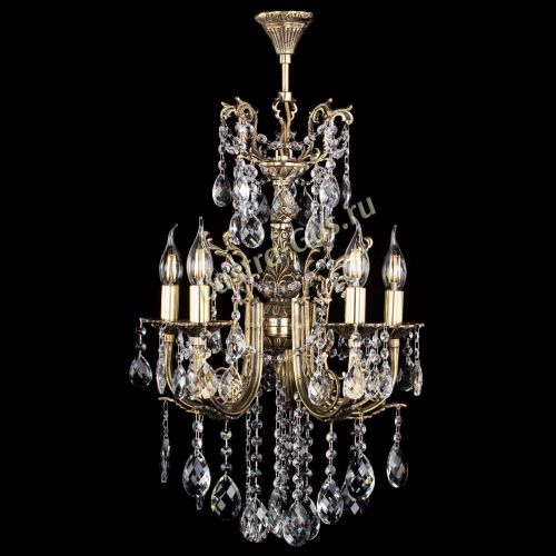 Люстра бронзовая Матильда №5/3 Баден в Кирове Гусь Хрустальный