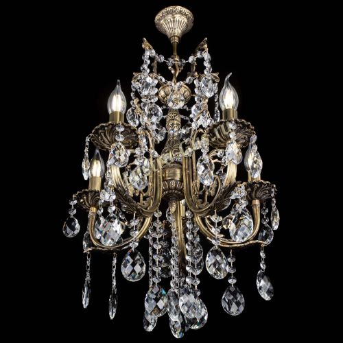 Люстра бронзовая Матильда №5/3 Баден в Кирове Гусь Хрустальный