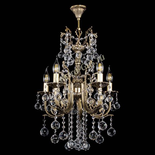 Люстра бронзовая Матильда №5/3 Шар в Кирове Гусь Хрустальный