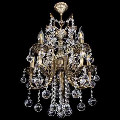 Люстра бронзовая Матильда №5/3 Шар в Кирове Гусь Хрустальный