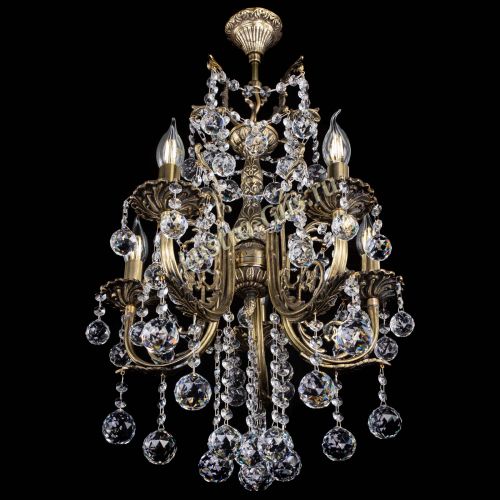 Люстра бронзовая Матильда №5/3 Шар в Кирове Гусь Хрустальный