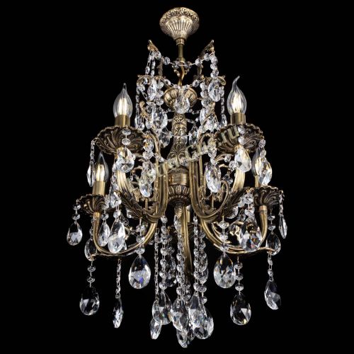 Люстра бронзовая Матильда №5/3 Журавлик в Кирове Гусь Хрустальный