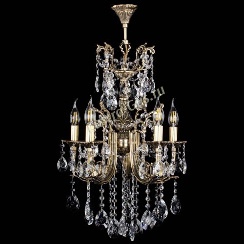 Люстра бронзовая Матильда №5/3 Звездочка в Кирове Гусь Хрустальный