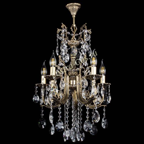 Люстра бронзовая Матильда №5/3 Звездочка в Кирове Гусь Хрустальный