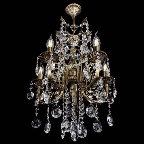 Люстра бронзовая Матильда №5/3 Звездочка в Кирове Гусь Хрустальный