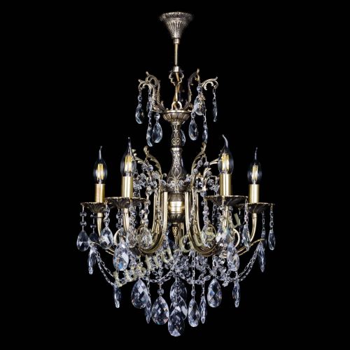 Люстра бронзовая Матильда №5 Баден в Кирове Гусь Хрустальный