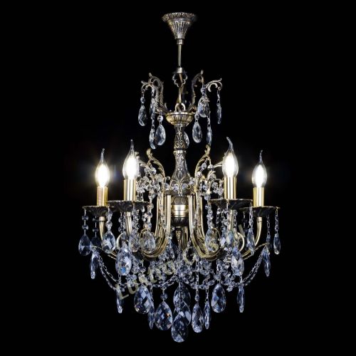 Люстра бронзовая Матильда №5 Баден в Кирове Гусь Хрустальный