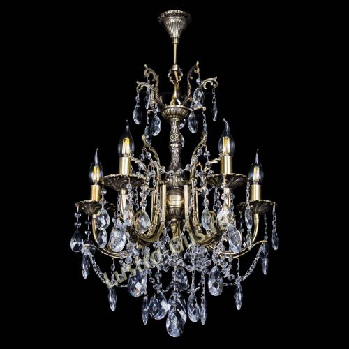 Люстра бронзовая Матильда №5 Баден в Кирове Гусь Хрустальный