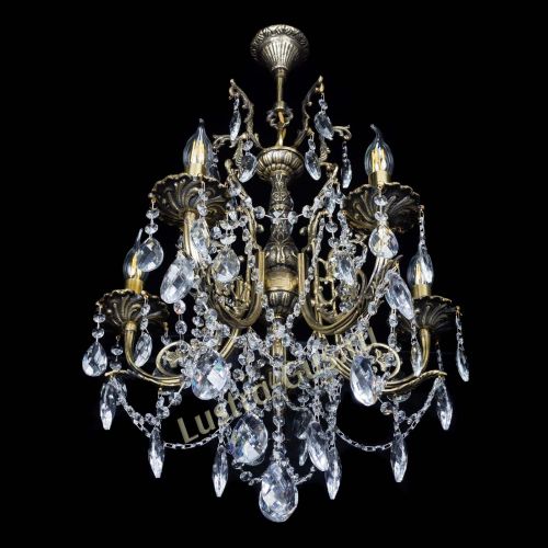 Люстра бронзовая Матильда №5 Баден в Кирове Гусь Хрустальный