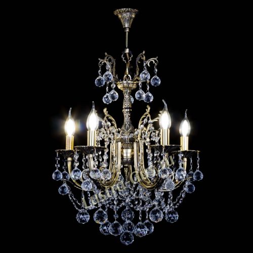 Люстра бронзовая Матильда №5 Шар в Кирове Гусь Хрустальный