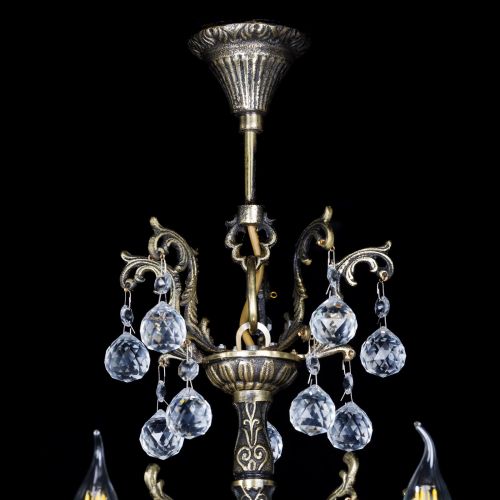 Люстра бронзовая Матильда №5 Шар в Кирове Гусь Хрустальный