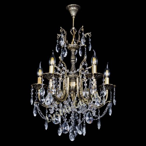 Люстра бронзовая Матильда №5 Журавлик в Кирове Гусь Хрустальный