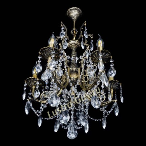 Люстра бронзовая Матильда №5 Журавлик в Кирове Гусь Хрустальный